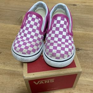 Vans Classic slip-on toddler size 7
